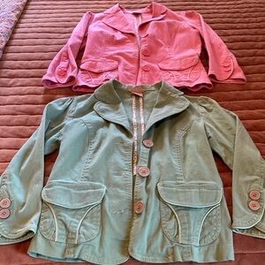 Forever 21 tailored cotton jackets